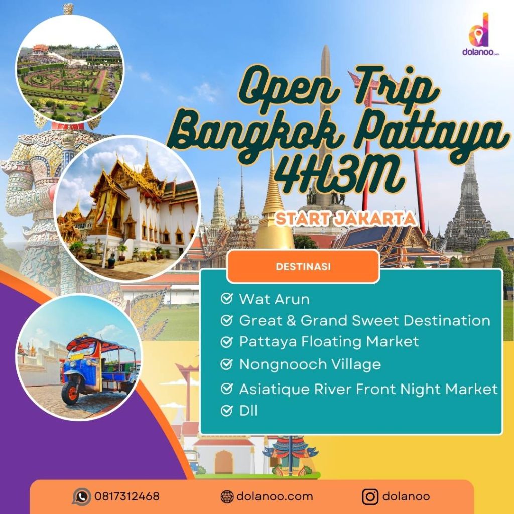 Open Trip Bangkok Pattaya