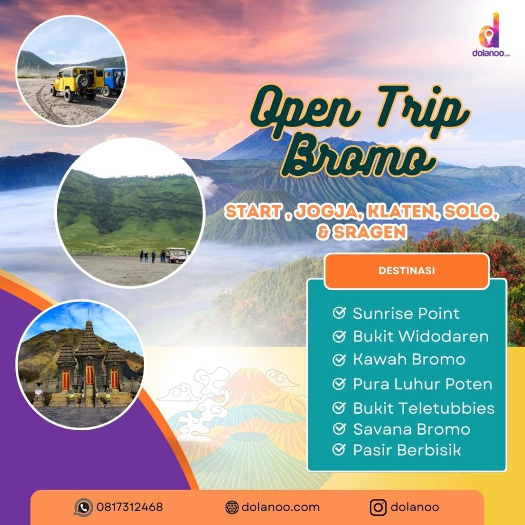 Open Trip Bromo Dari Jogja, Klaten, Solo