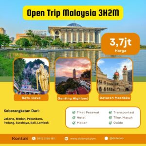 Open Trip Malaysia 3H2M