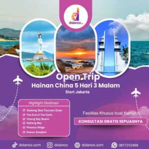 Open Trip Hainan China 5 Hari 3 Malam