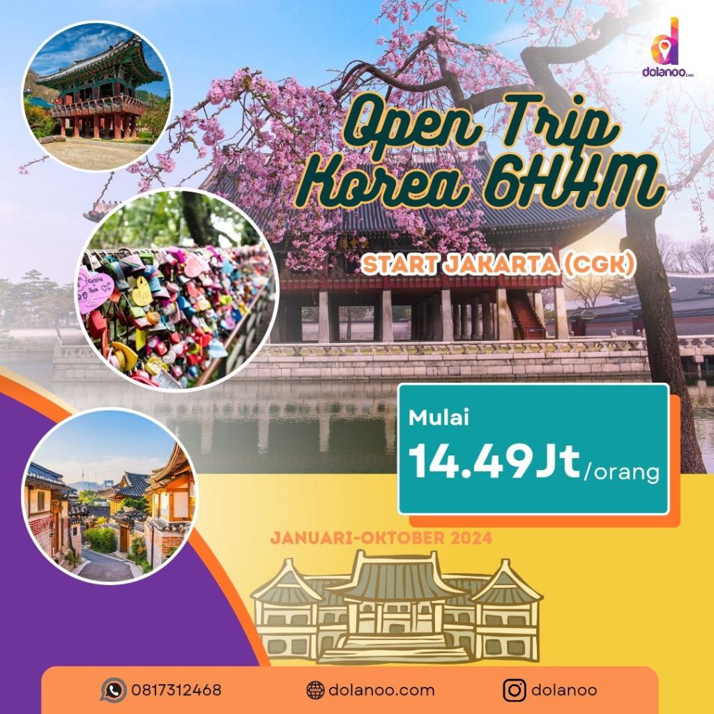 Open Trip Korea Selatan