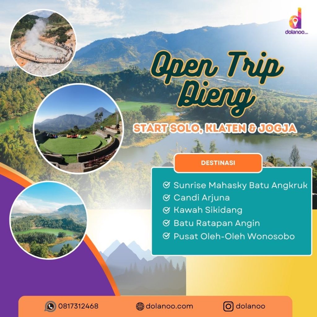 Open Trip Dieng dari Jogja, Solo, Klaten