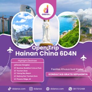 Paket Wisata Hainan China 6 Hari 4 Malam