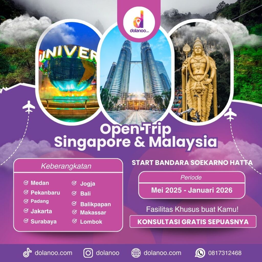 Paket Wisata Singapore Malaysia 4 Hari 3 Malam