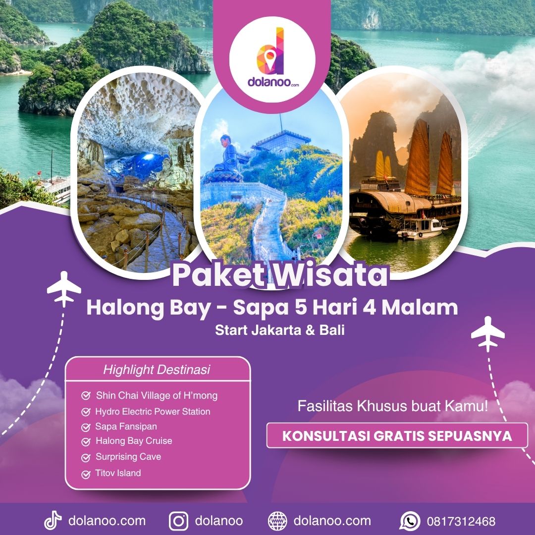 Paket Wisata Vietnam (Halong Bay - Sapa) 5 Hari 4 Malam