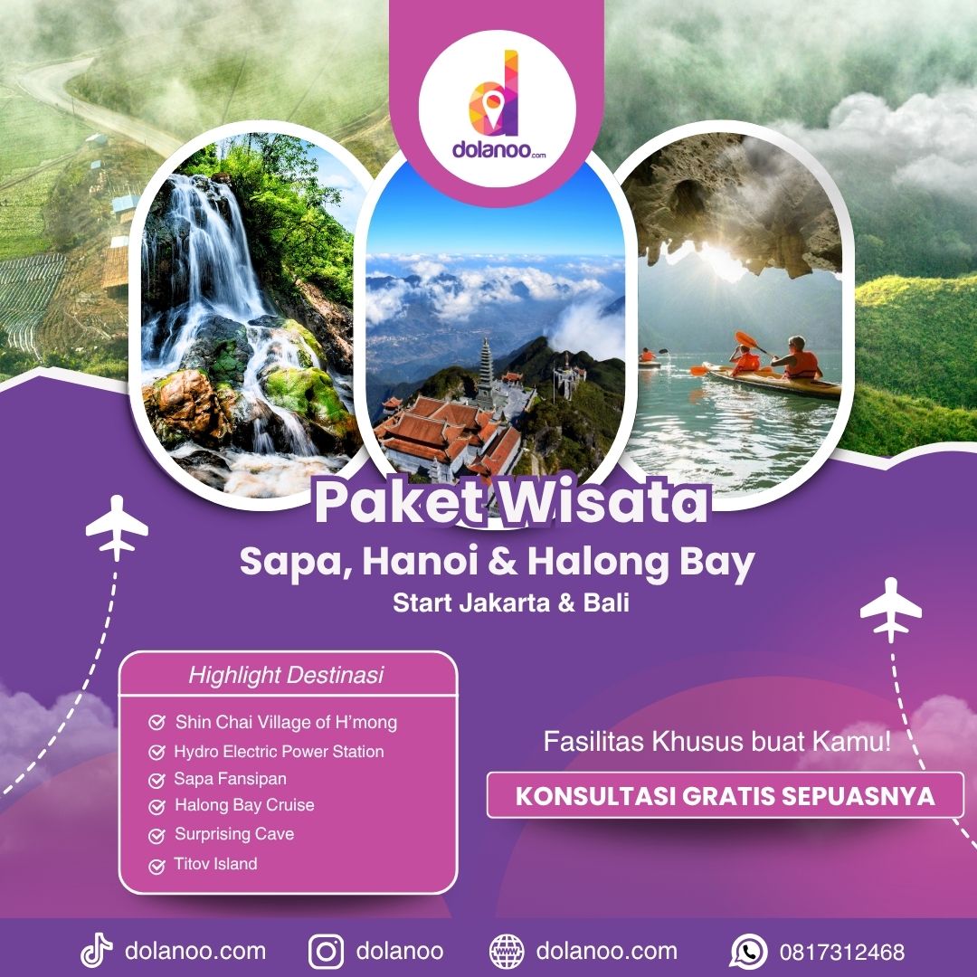 Paket Wisata Vietnam (Sapa, Hanoi & Halong Bay)